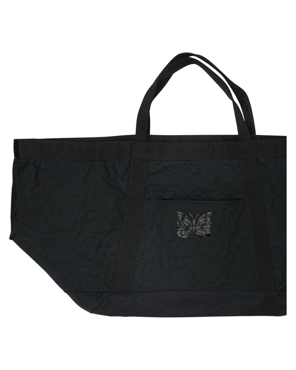 Needles Black Tool Tote Large Shoulder Bag for men