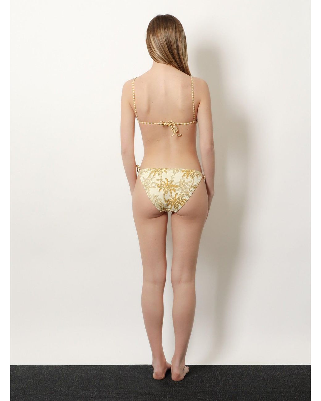 Eres White Nylon Bikini Top