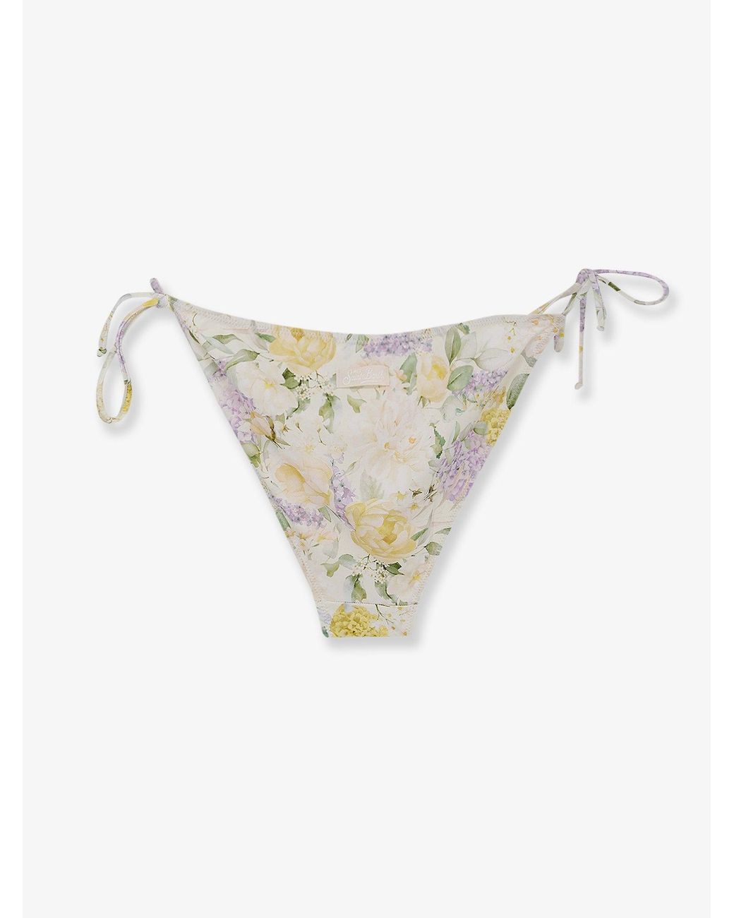 Mc2 Saint Barth White Bikini Bottom Virgo