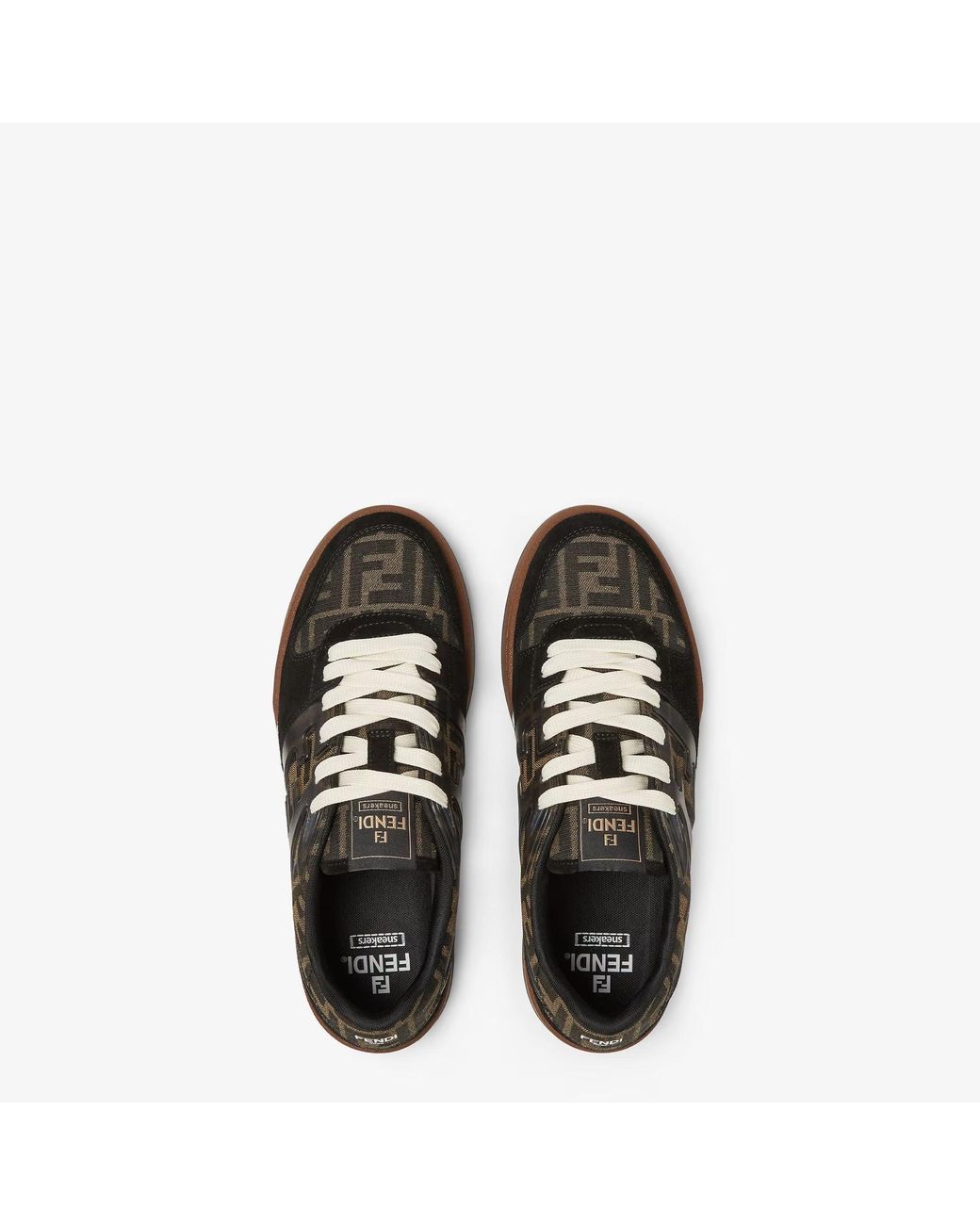 Fendi Black Match" Sneakers for men