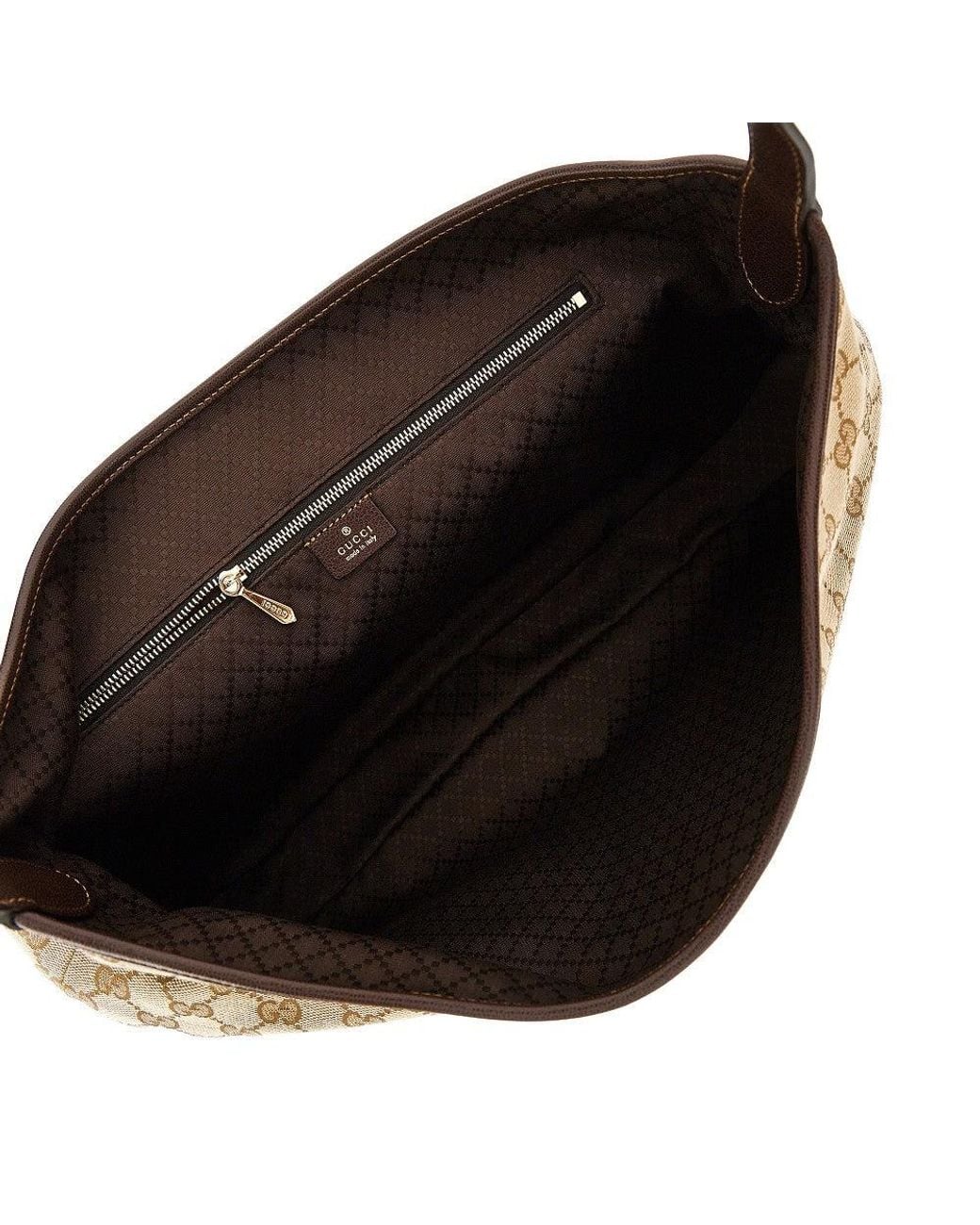 Gucci Natural Large Jackie Flap Bag for men