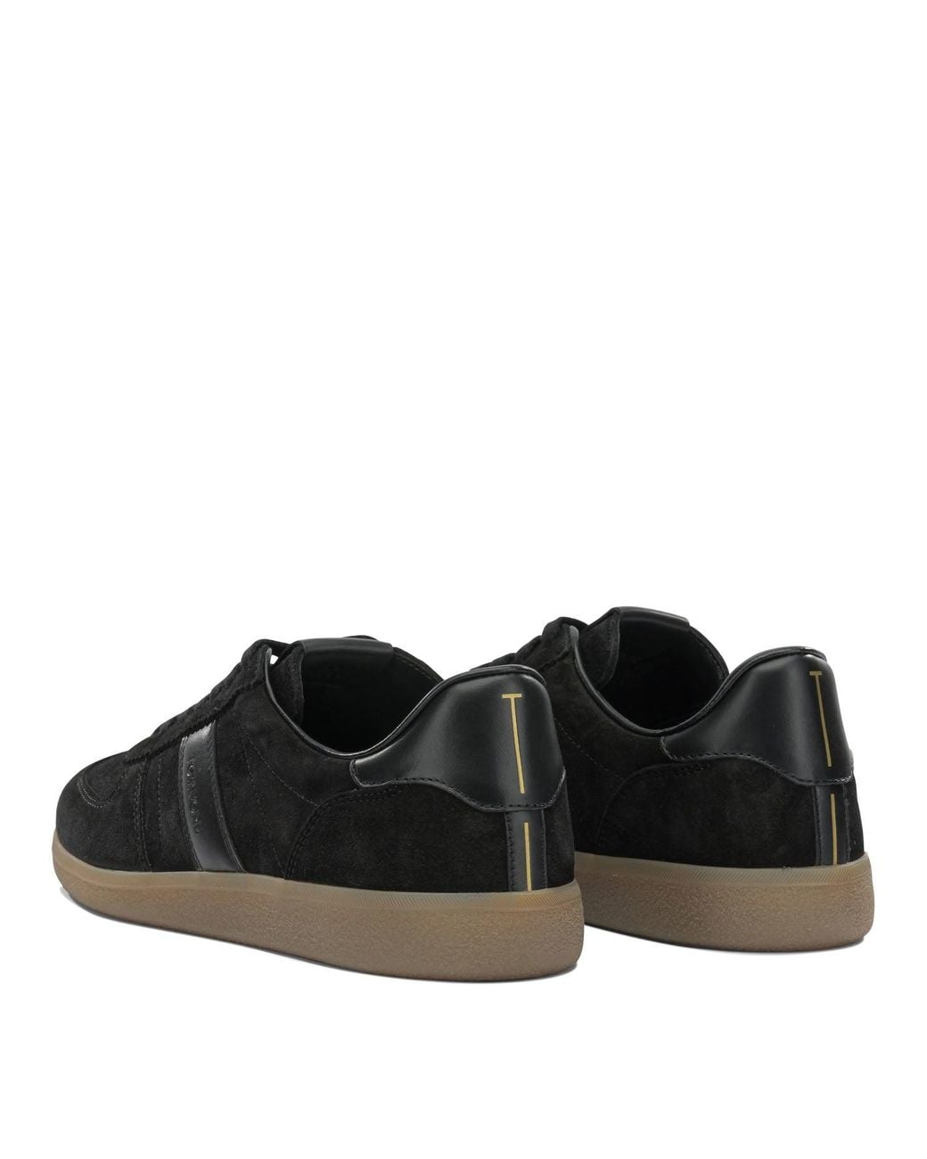 Tom Ford Black "Archer" Low Top Sneakers for men