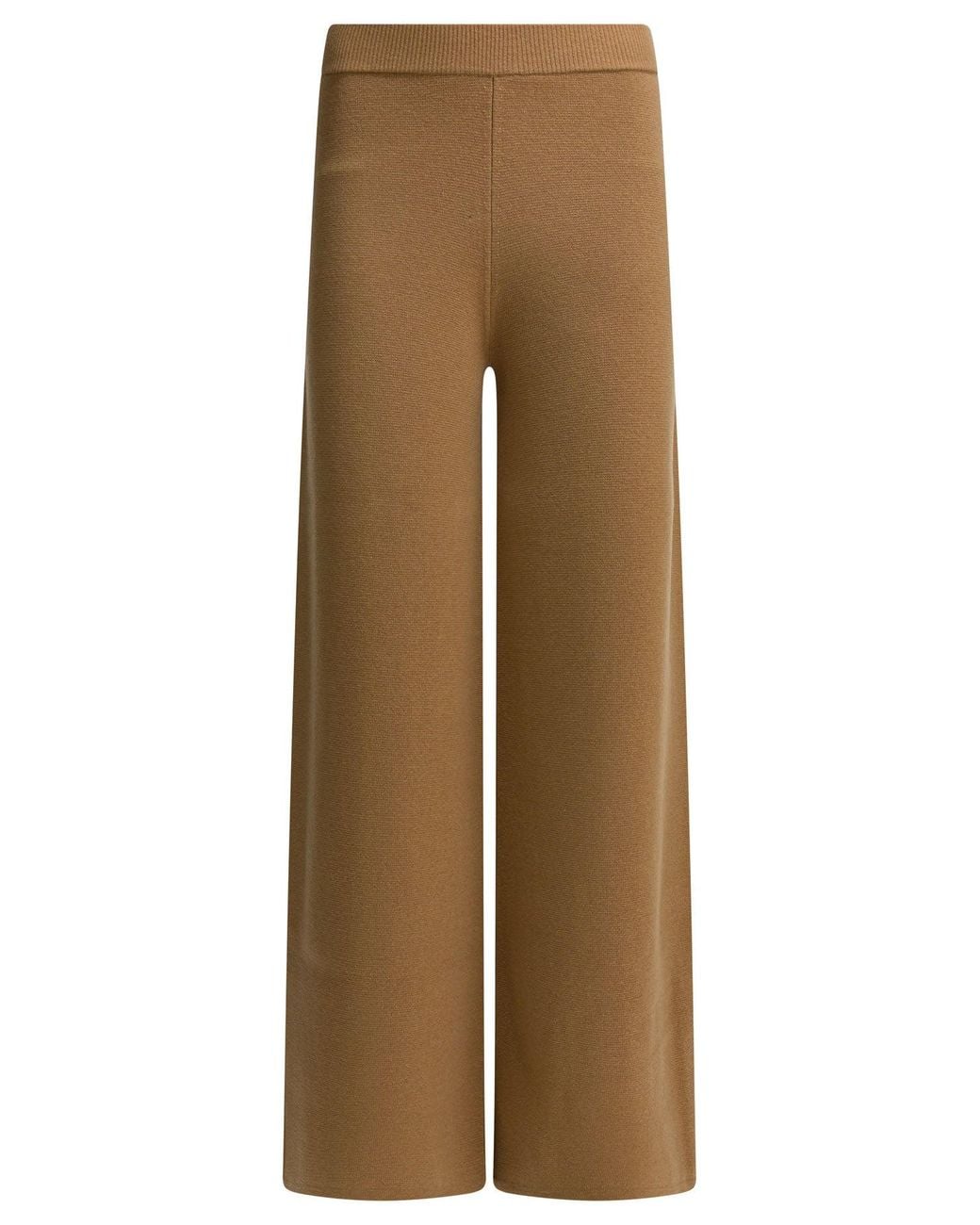 Max Mara Natural Wool Trousers