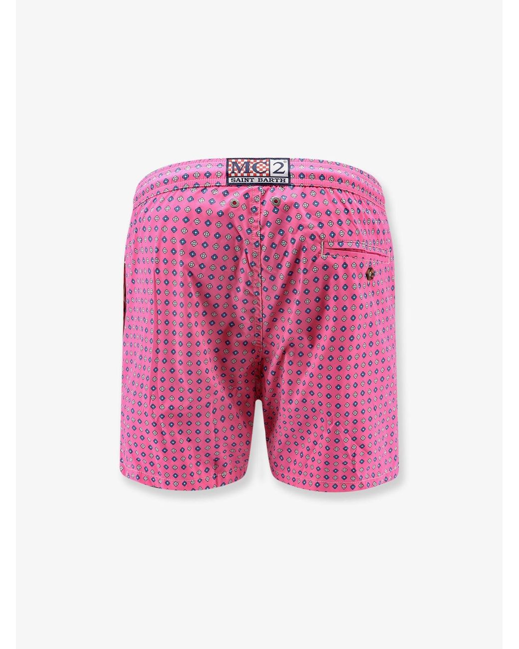 Mc2 Saint Barth Pink Swim Shorts for men