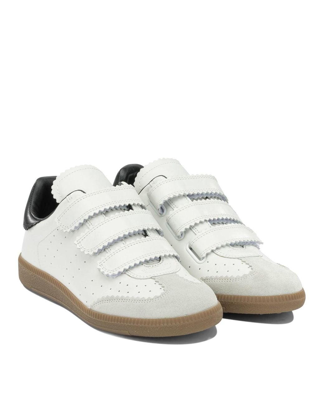 Isabel Marant White "Beth" Low-Top Sneakers