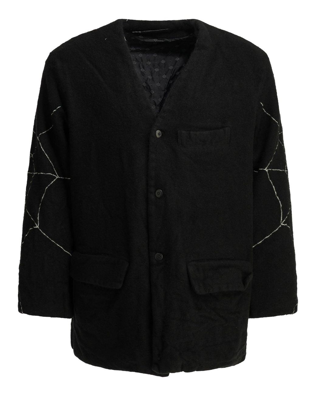 Kapital Black Kountry Dream Catch Short Coat for men