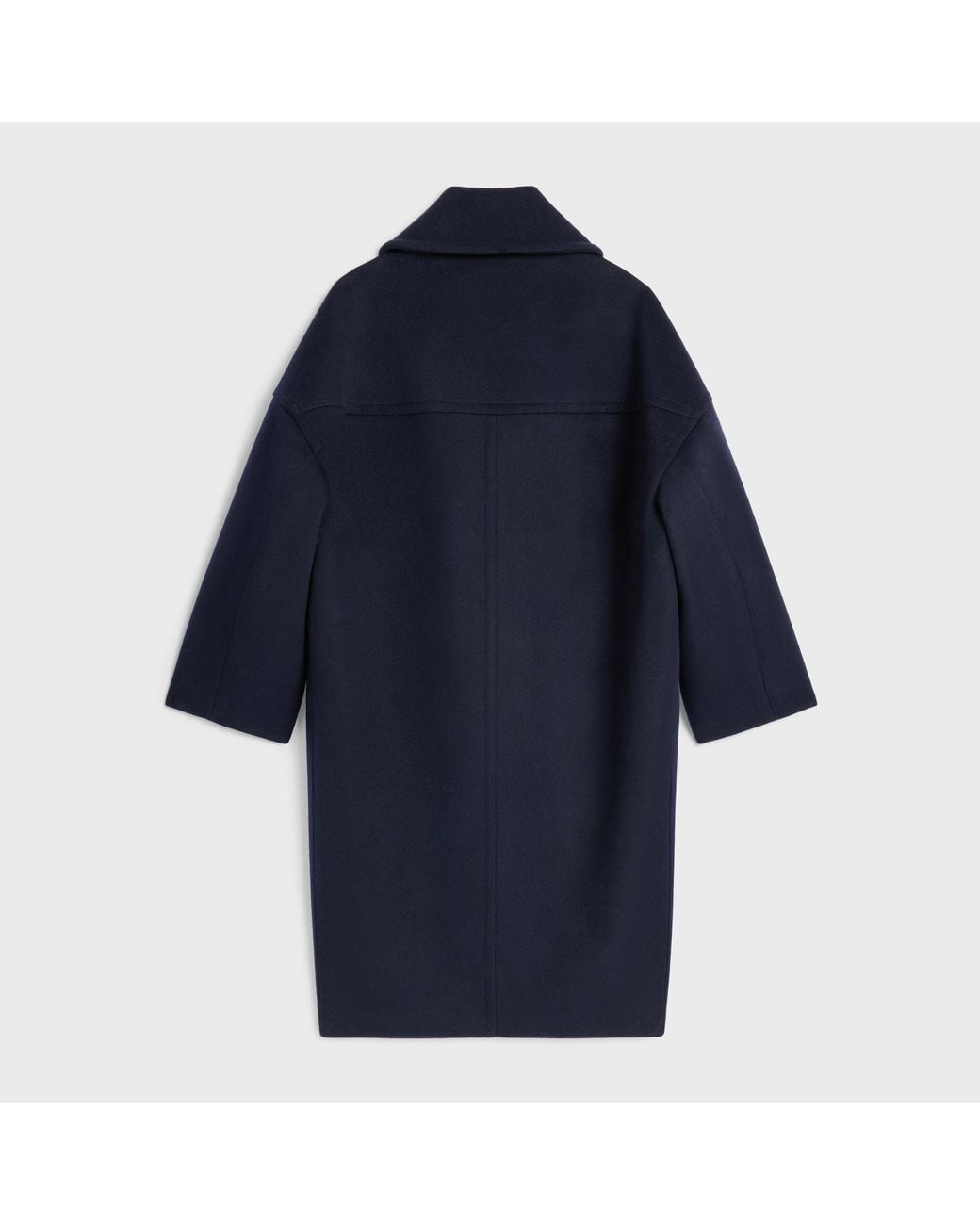 Céline Blue Wool Coat