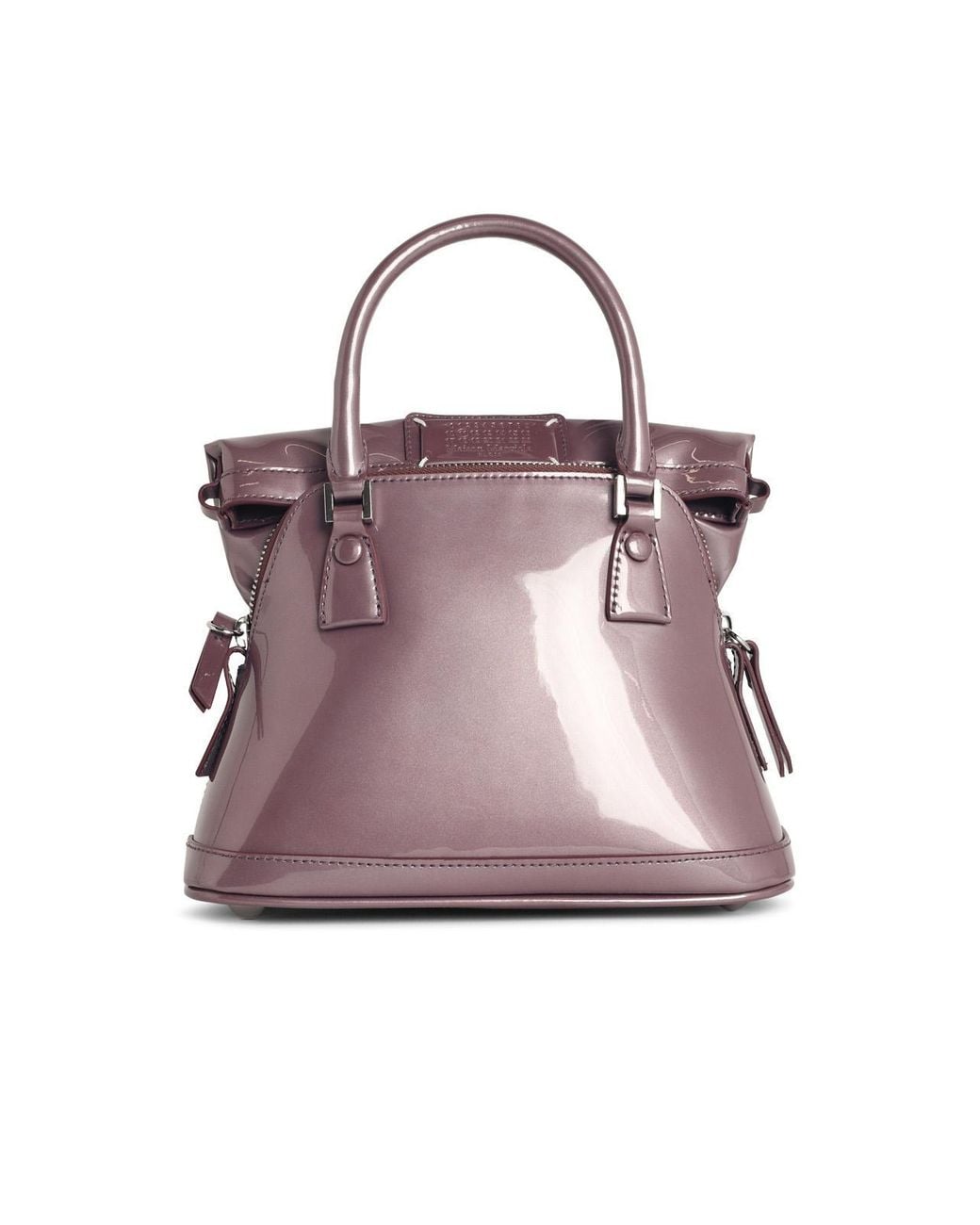 Maison Margiela Pink Micro '5Ac Classique' Leather Bag
