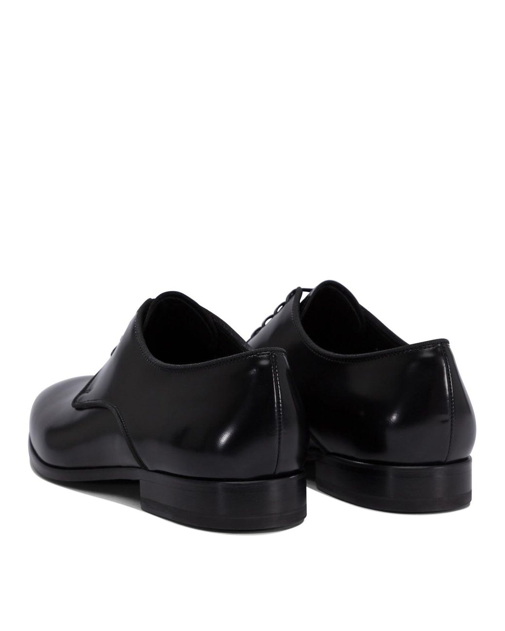 Fabi Black Lace-Up Shoes for men