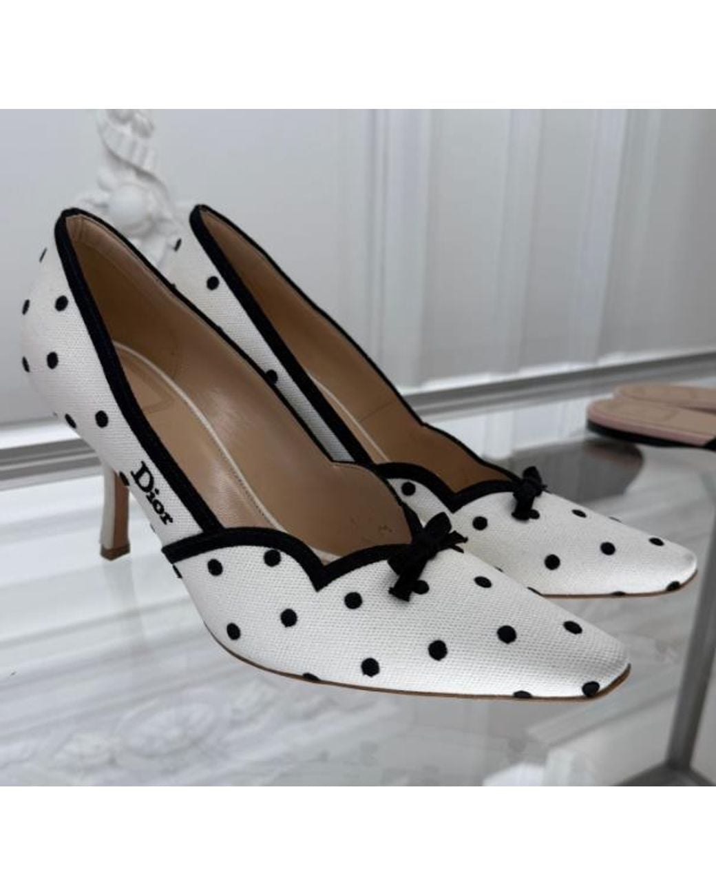 Dior Metallic Pumps