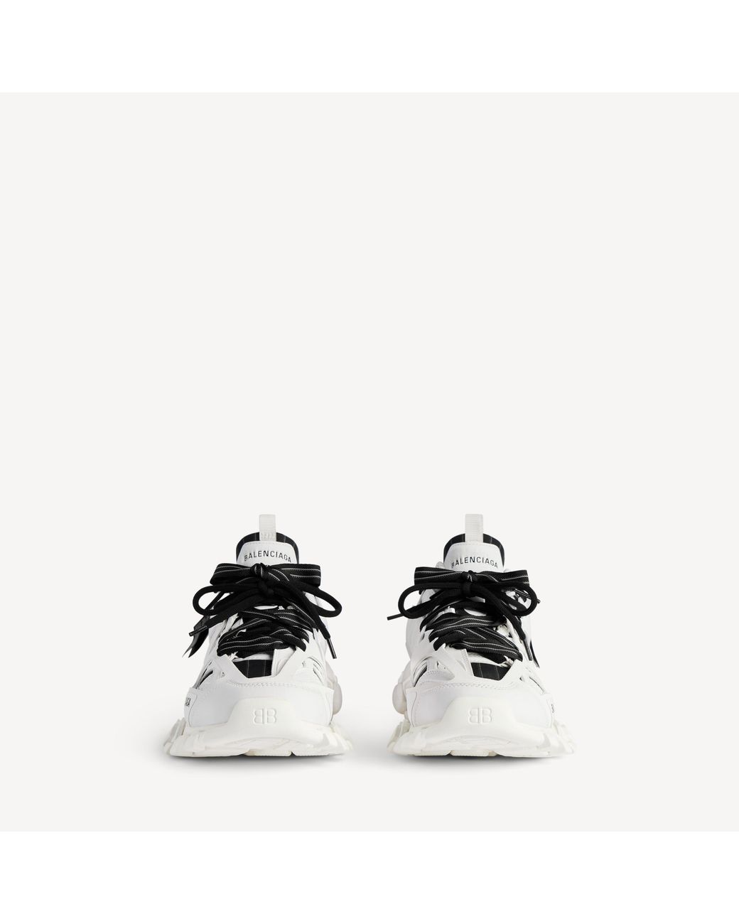 Balenciaga White Track Shirt Sneakers for men
