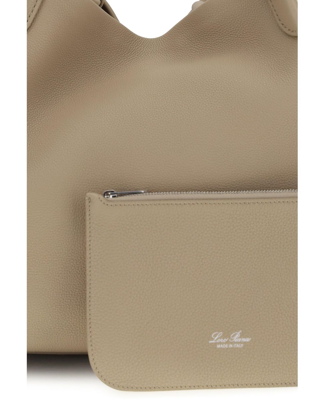 Loro Piana Natural Bale Large Shoulder Bag