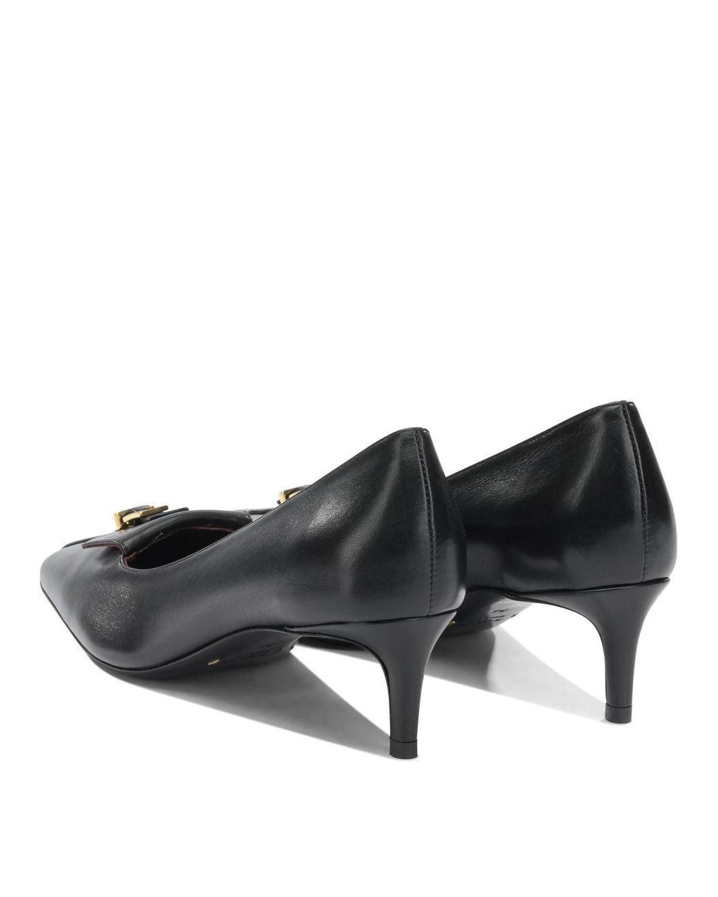 Khaite Black Chlorofibre Heeled Shoes