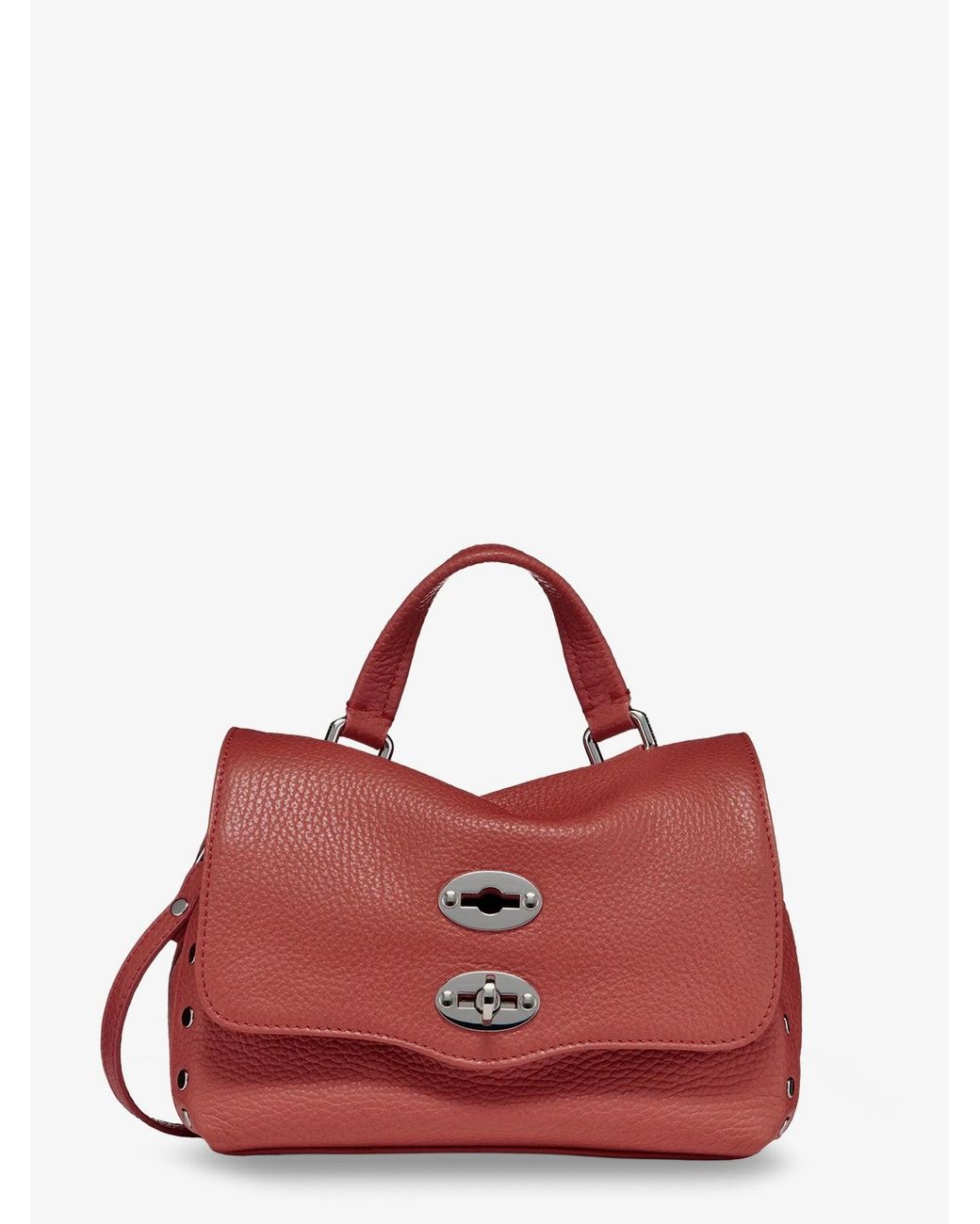 Zanellato Postina Baby Hammered Leather Crossbody Bag