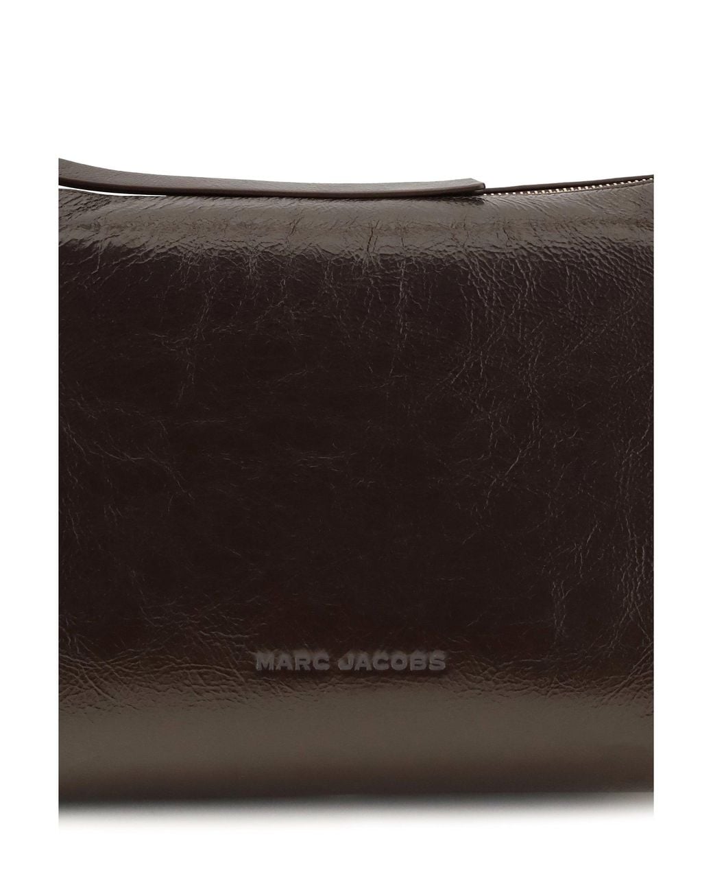 Marc Jacobs Black Medium Scene Leather Shoulder Bag Fondant