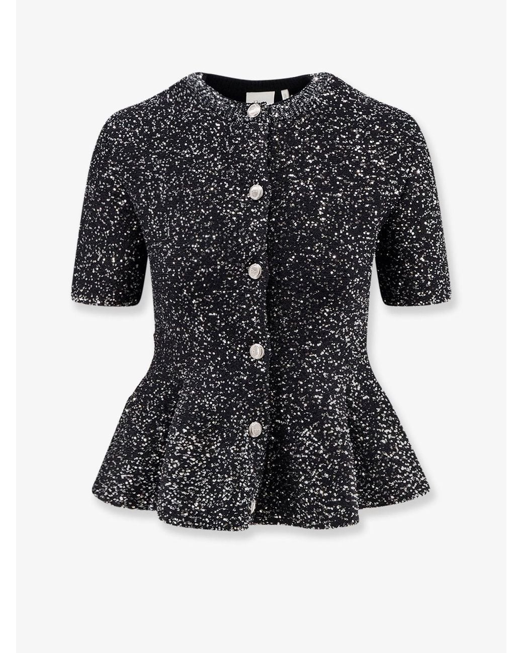 Dior Black Viscose Blend Cardigan