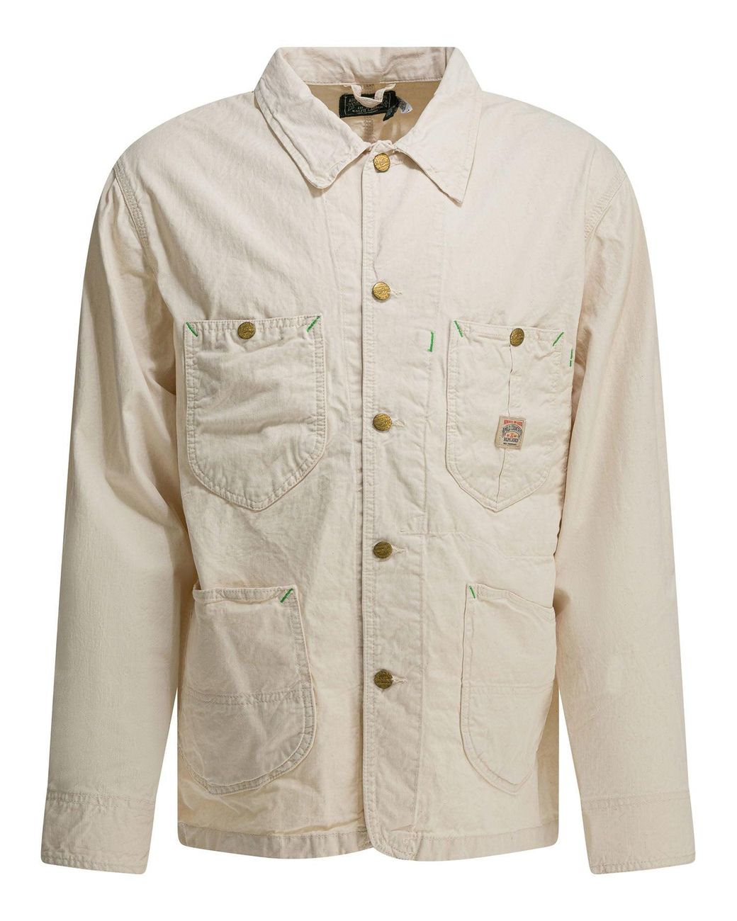 Polo Ralph Lauren Natural "Waldron" Overshirt Jacket for men