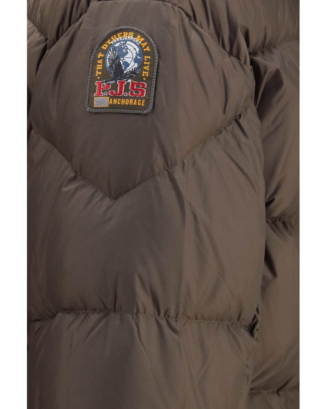 Parajumpers Brown Tilly Padded Hooded Jacket Antique