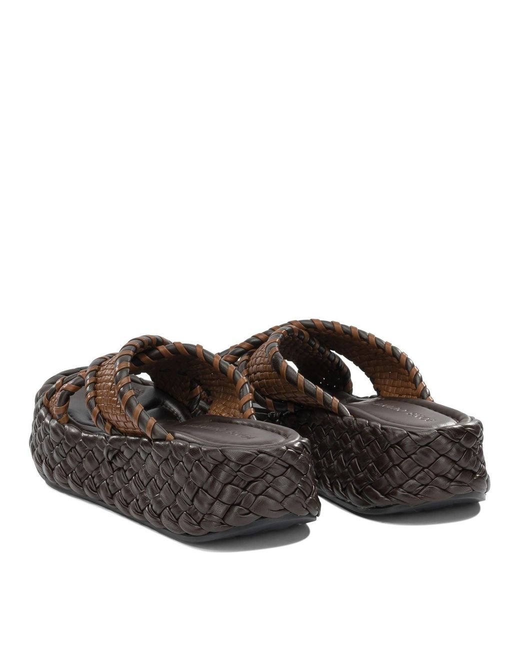 Pons Quintana Brown Leather Sandals