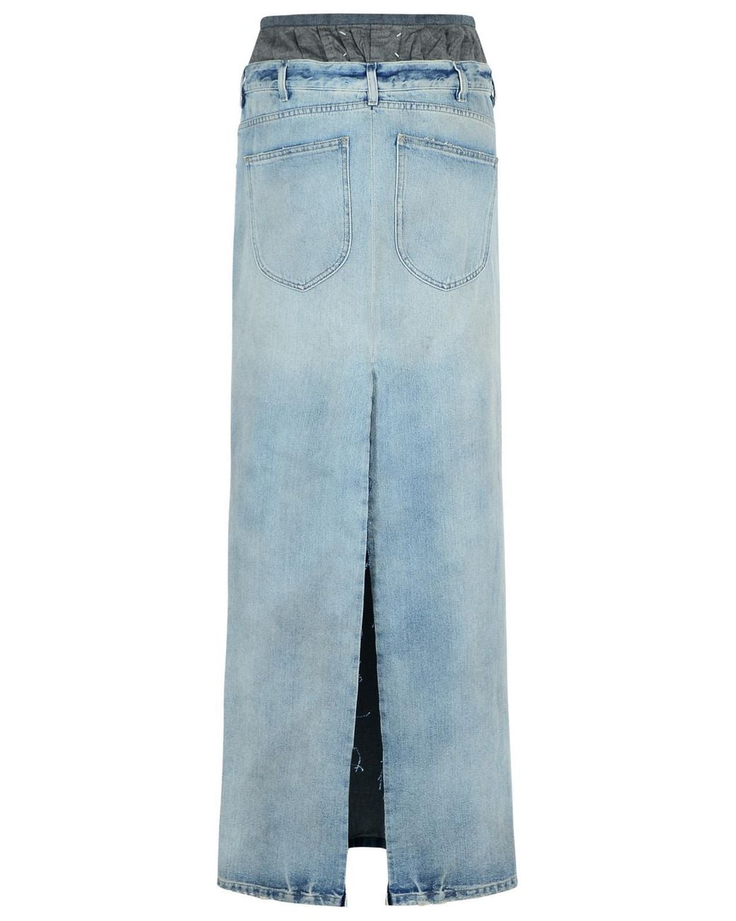 Maison Margiela Blue Denim Skirt
