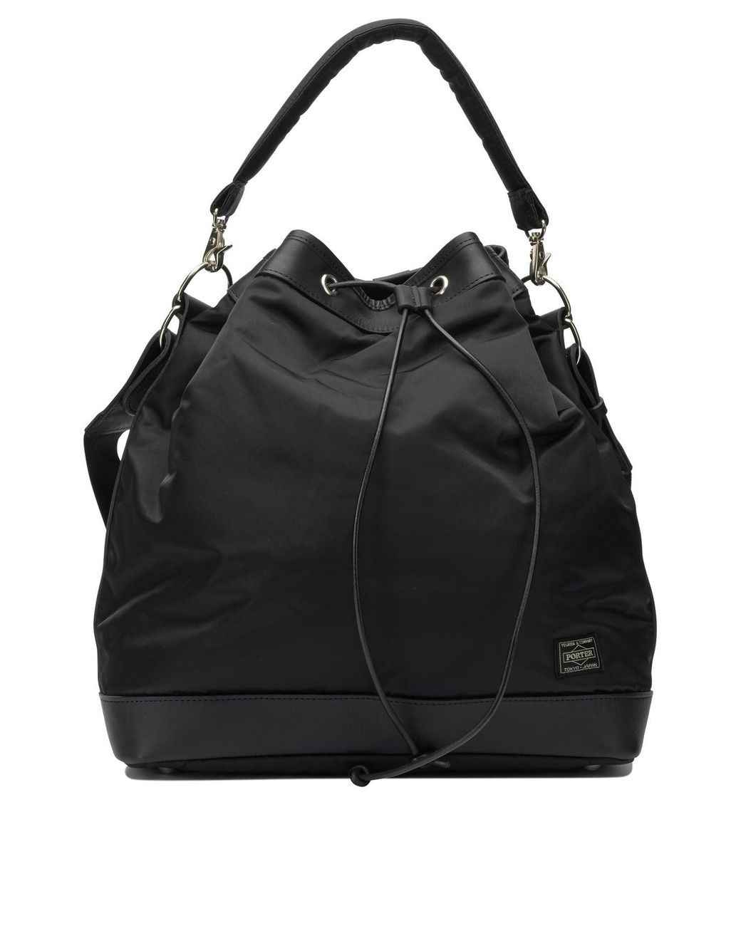 PORTER-YOSHIDA & CO Black Porter-Yoshida & Co String Crossbody Bag for men