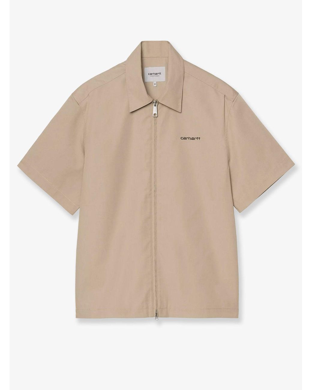 Carhartt Natural Postal Zip Shirt for men