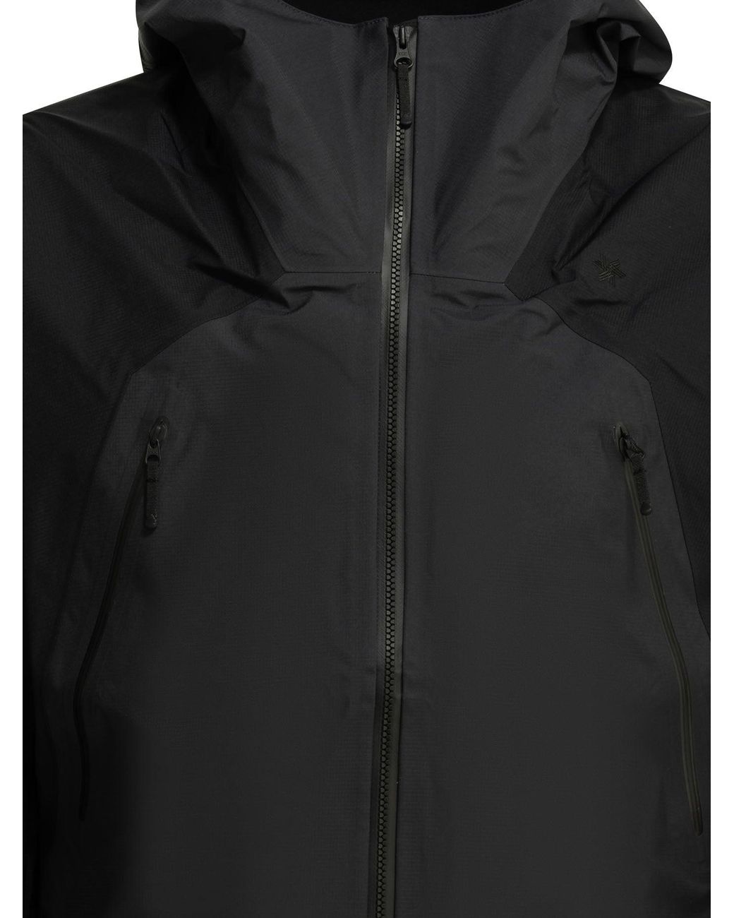 Goldwin Black "Gore-Tex 3L" Raincoat for men