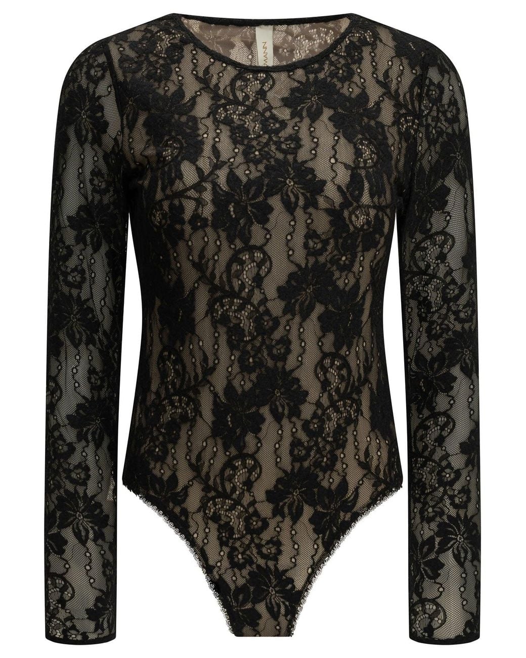 Zimmermann Black Lace Bodysuit
