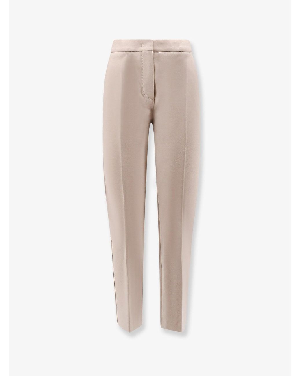 Max Mara Natural Viscose Blend Pegno Trousers