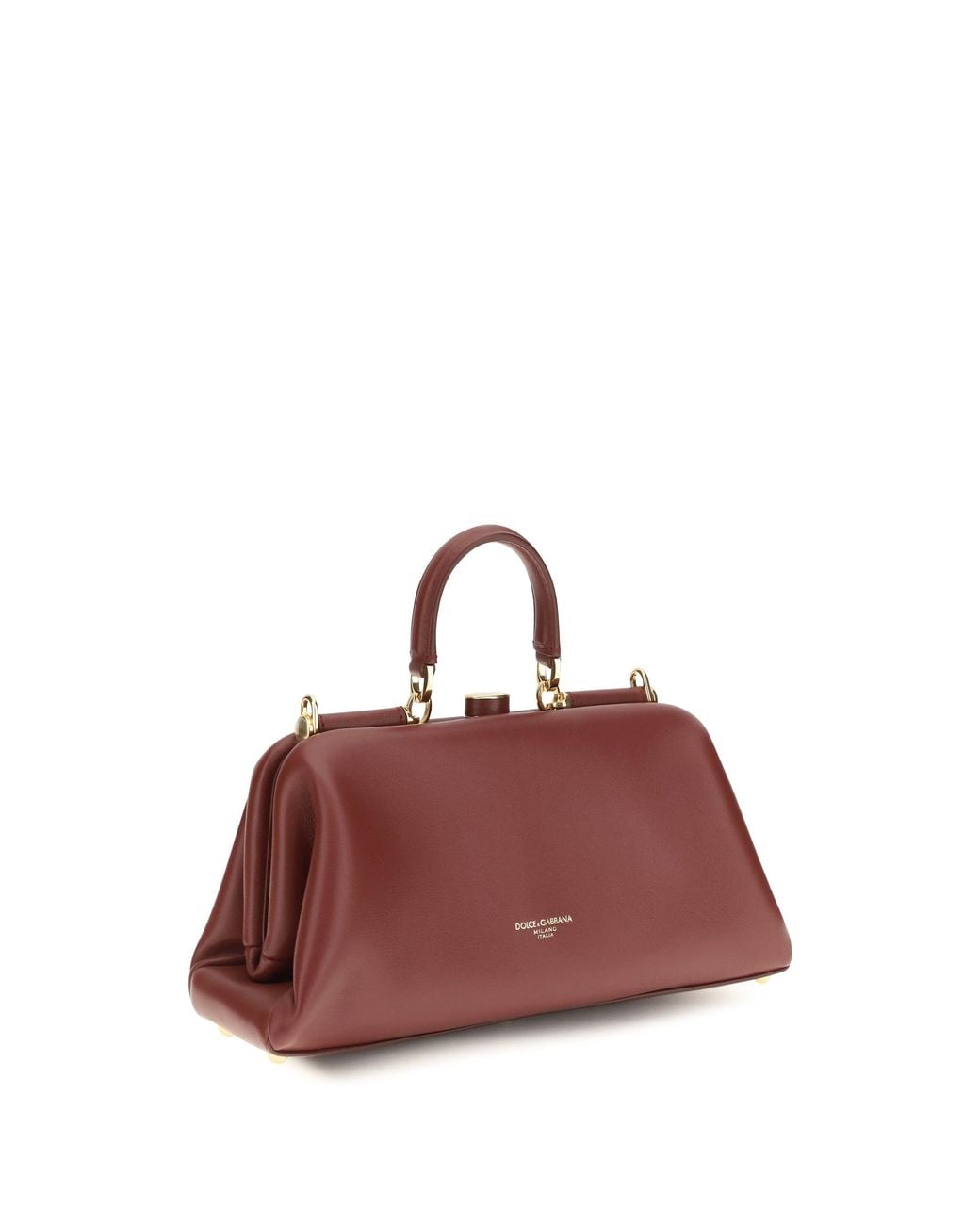 Dolce & Gabbana Red Dolce & Gabbana Grandma Medium Top-Handle Bag