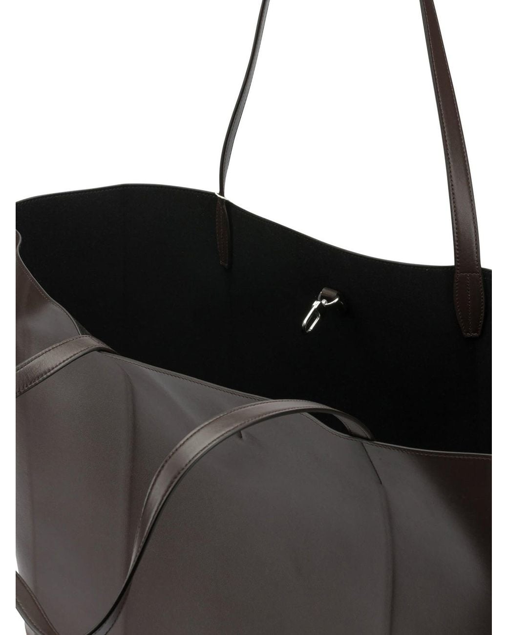 Totême Black Roam Medium Shoulder Bag
