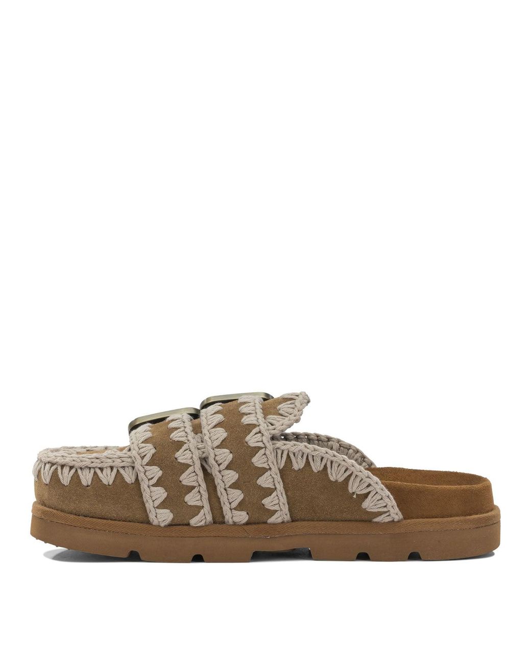 Mou Brown Sandals