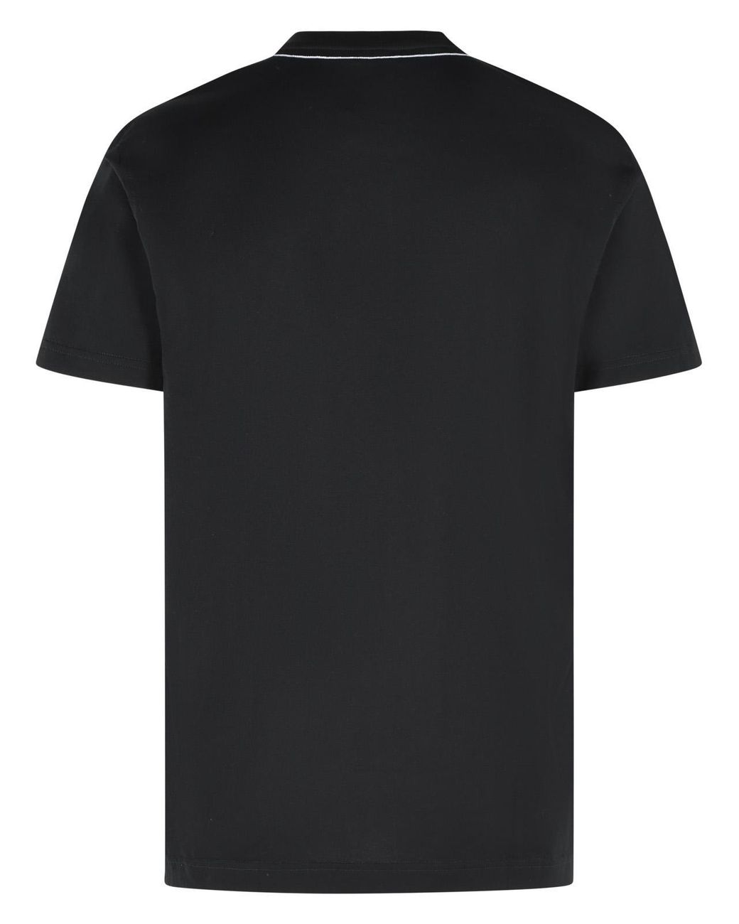 Dolce & Gabbana Black Dolce & Gabbana Cotton T-Shirt for men