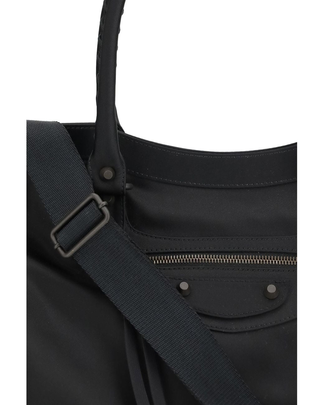 Balenciaga Black Le City Grande Handbag for men
