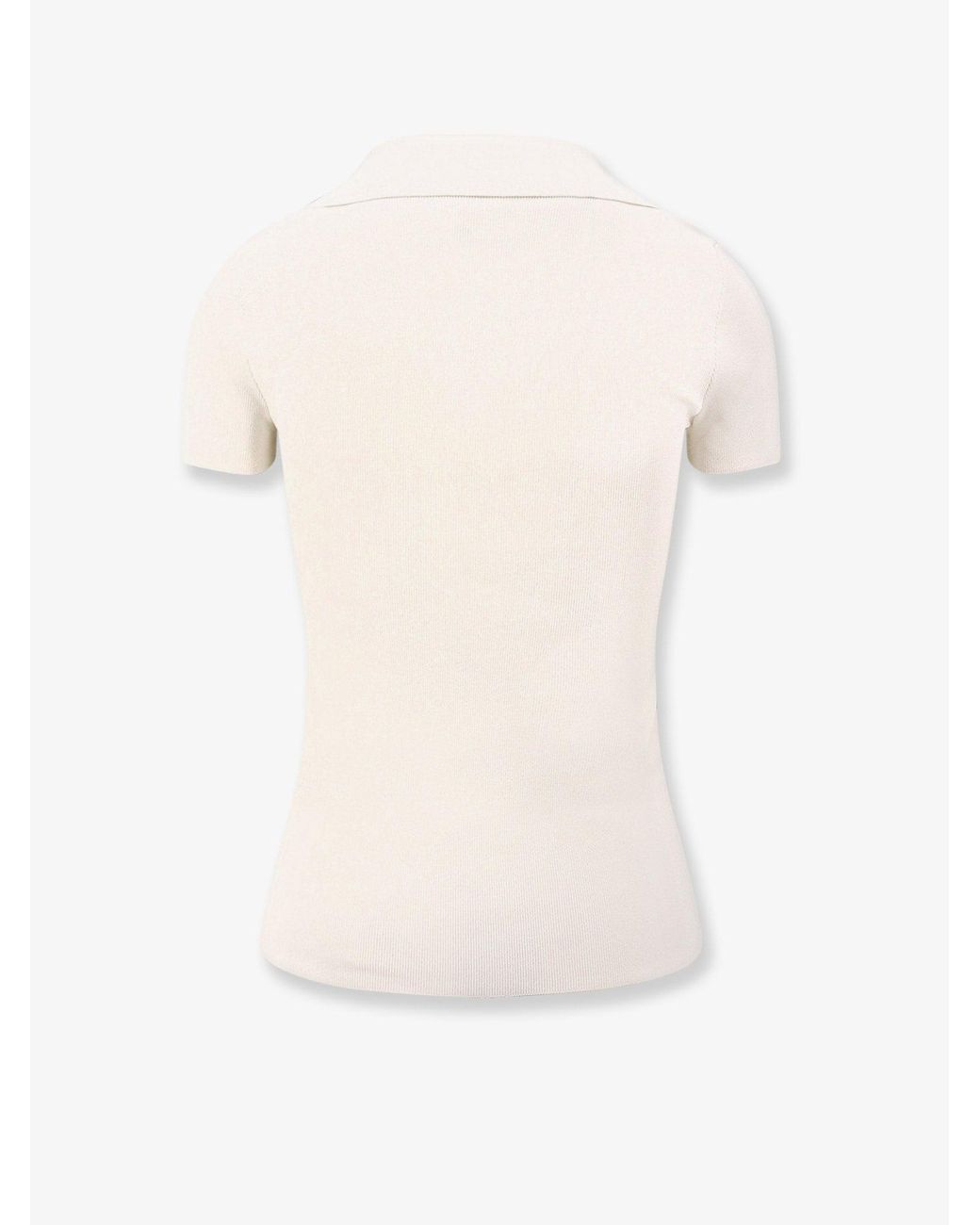 Balenciaga Natural Viscose Blend Sweater