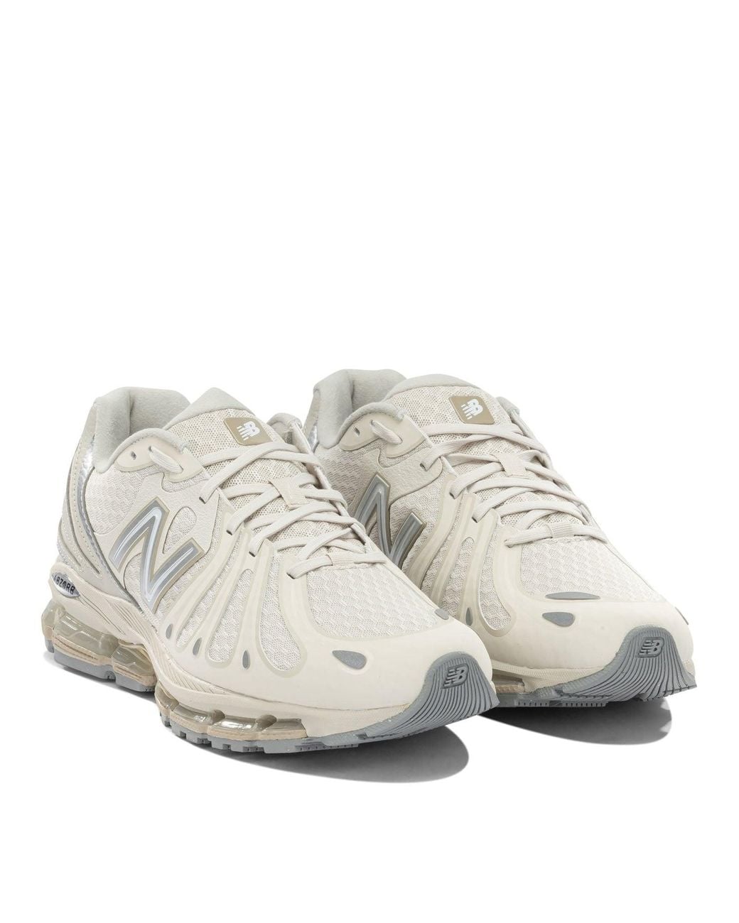 New Balance White "Abzorb 1890" Low-Top Sneakers