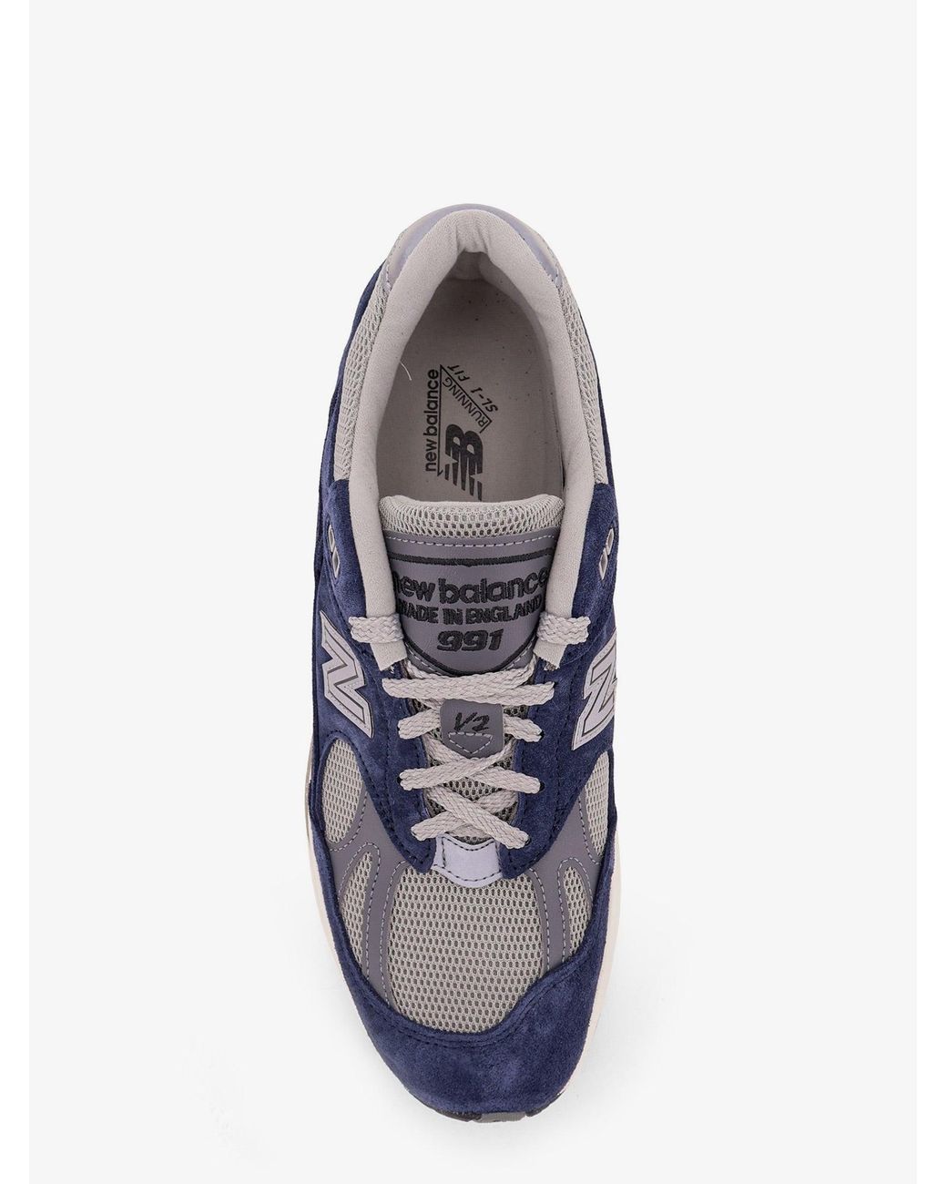 New Balance Blue Suede Sneakers for men