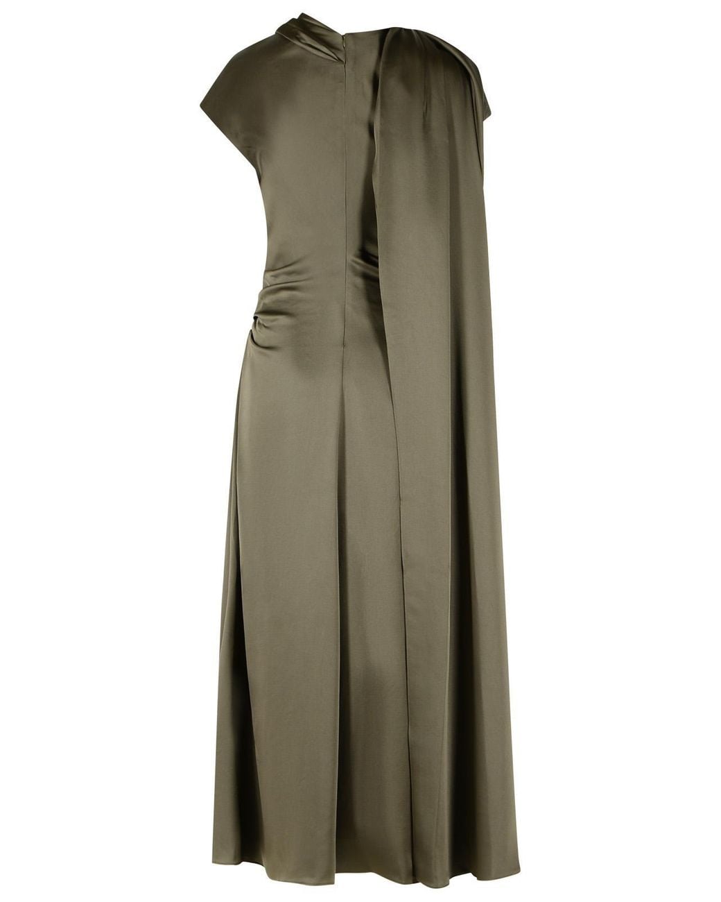 Jonathan Simkhai Green 'Jacka' Satin Midi Dress