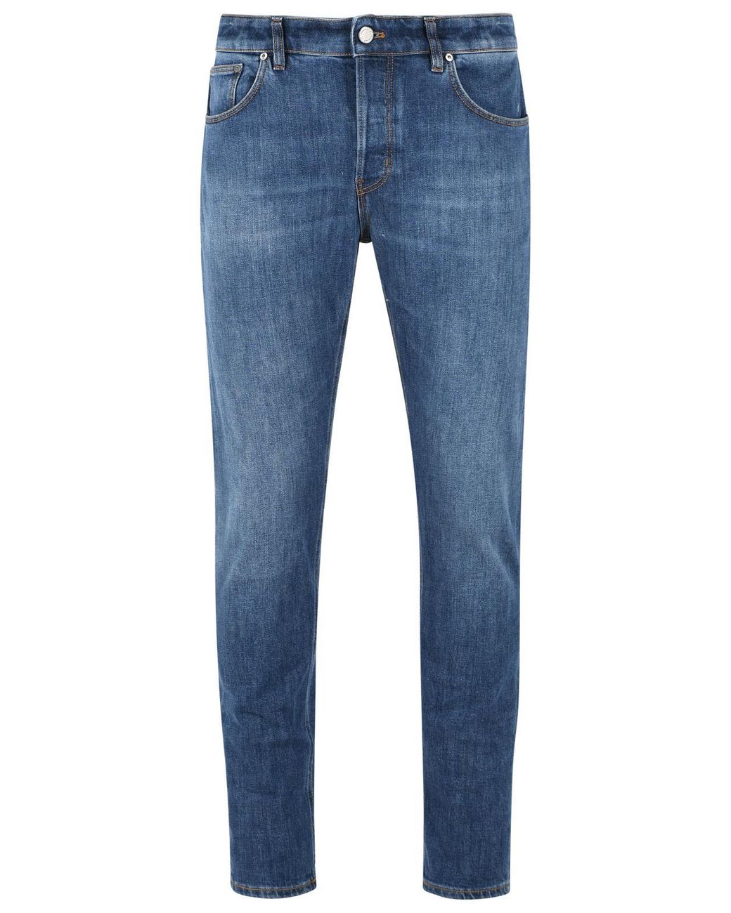 Pt05 Blue 'Reggae' Stretch Cotton Jeans for men