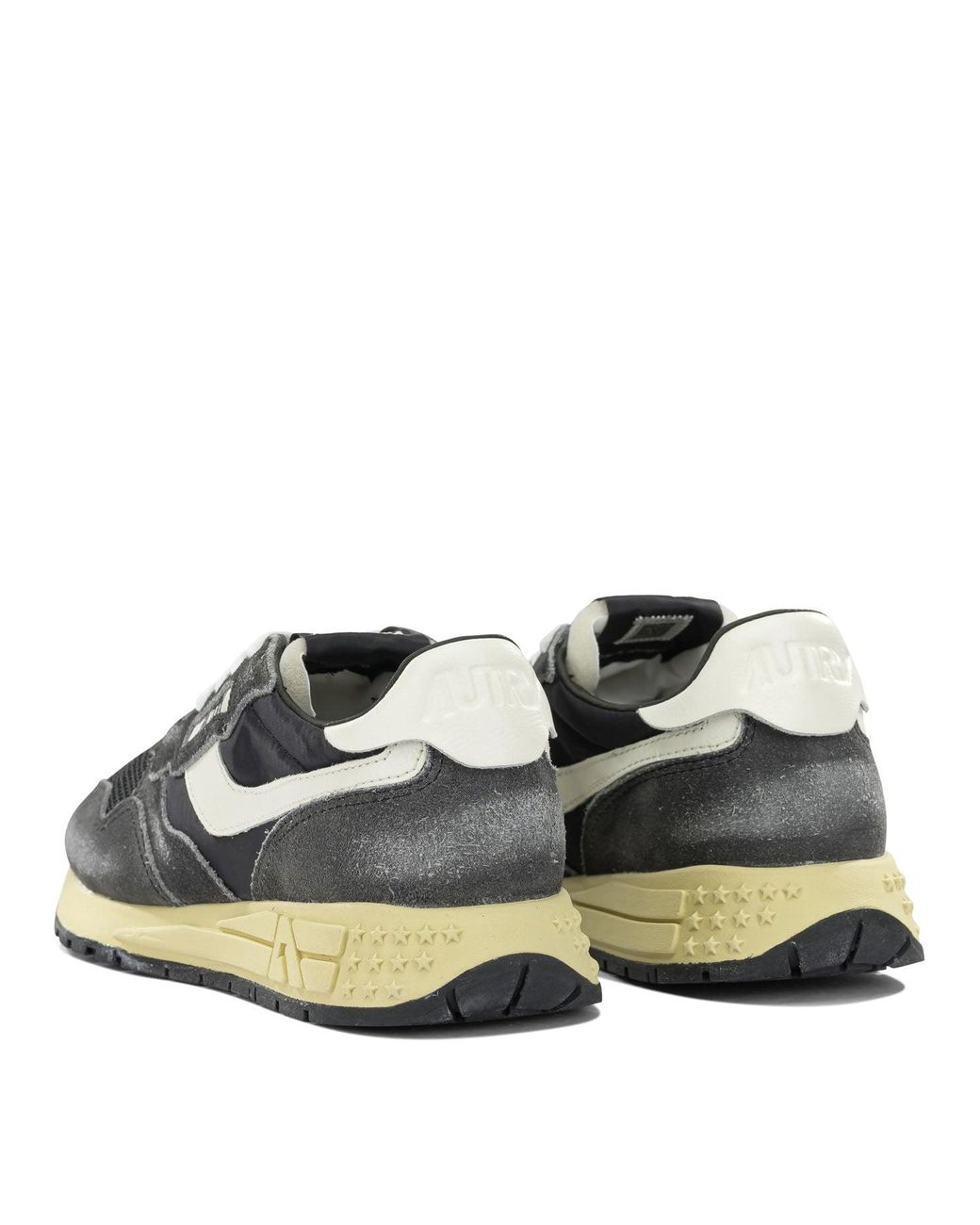 Autry Gray "Reelwind" Low-Top Sneakers