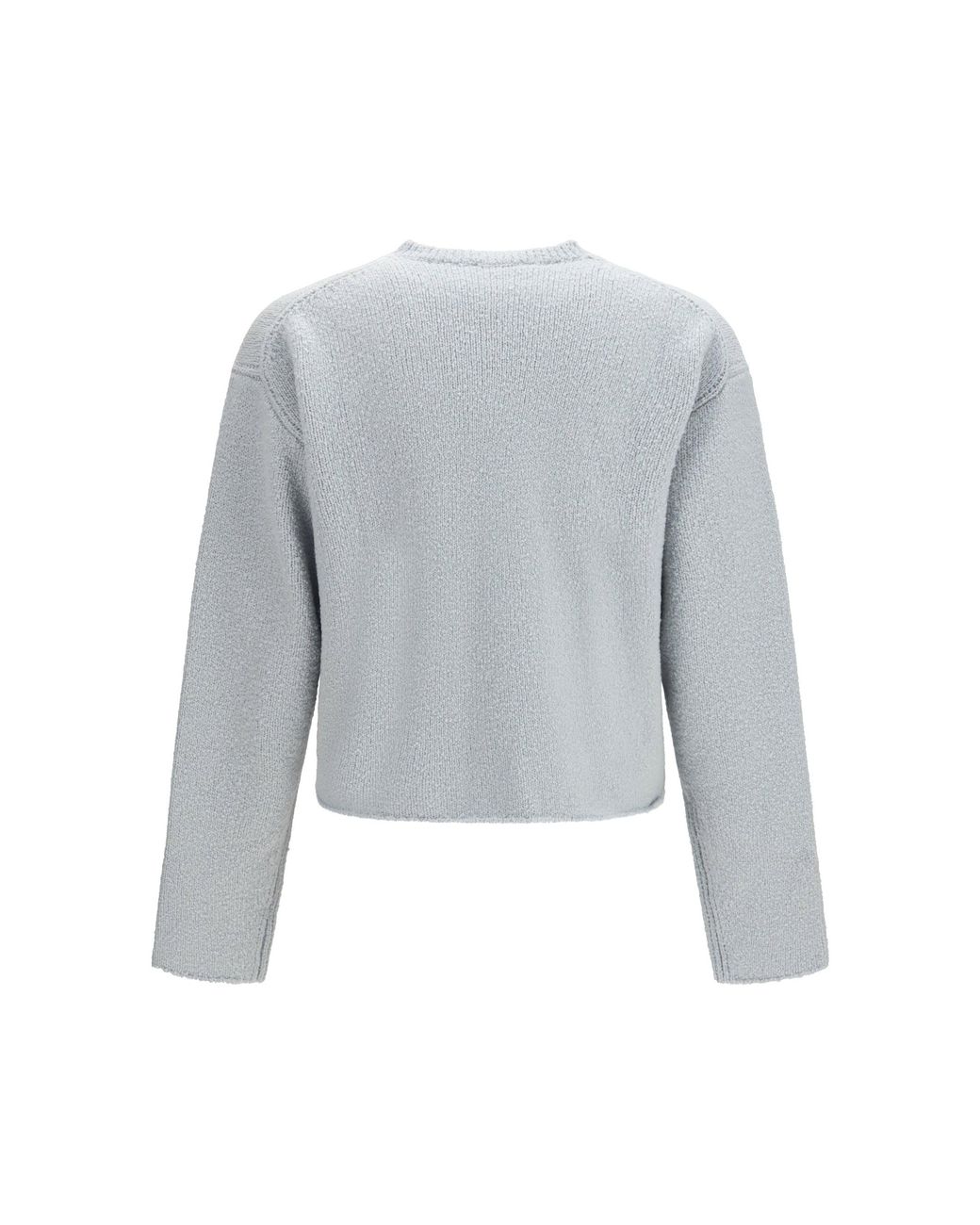 Rier Blue Wool Sweater for men