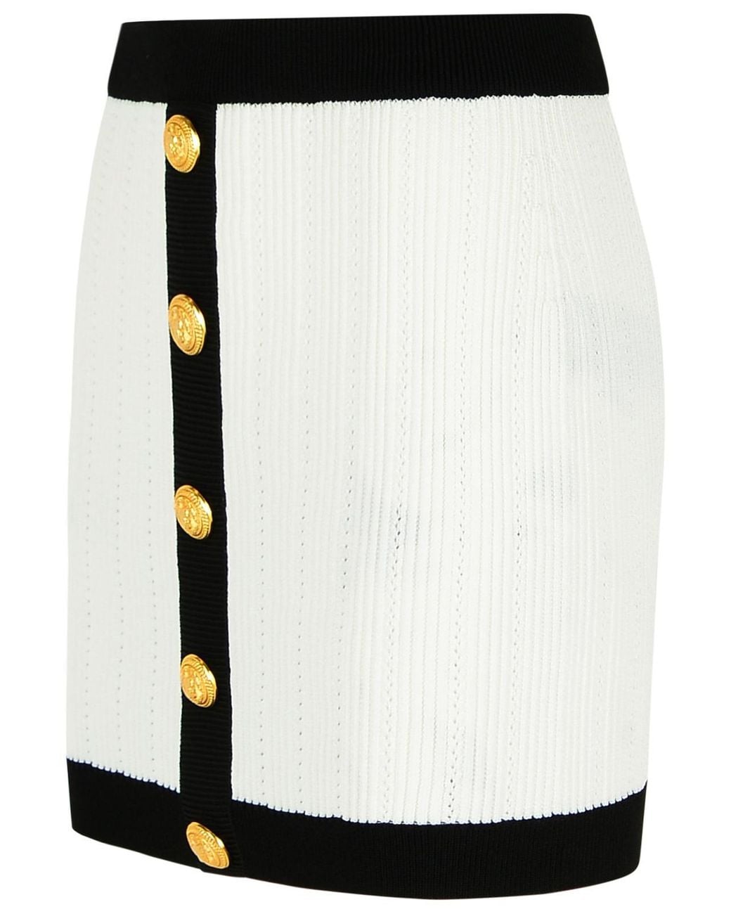 Balmain Black Mini Skirt