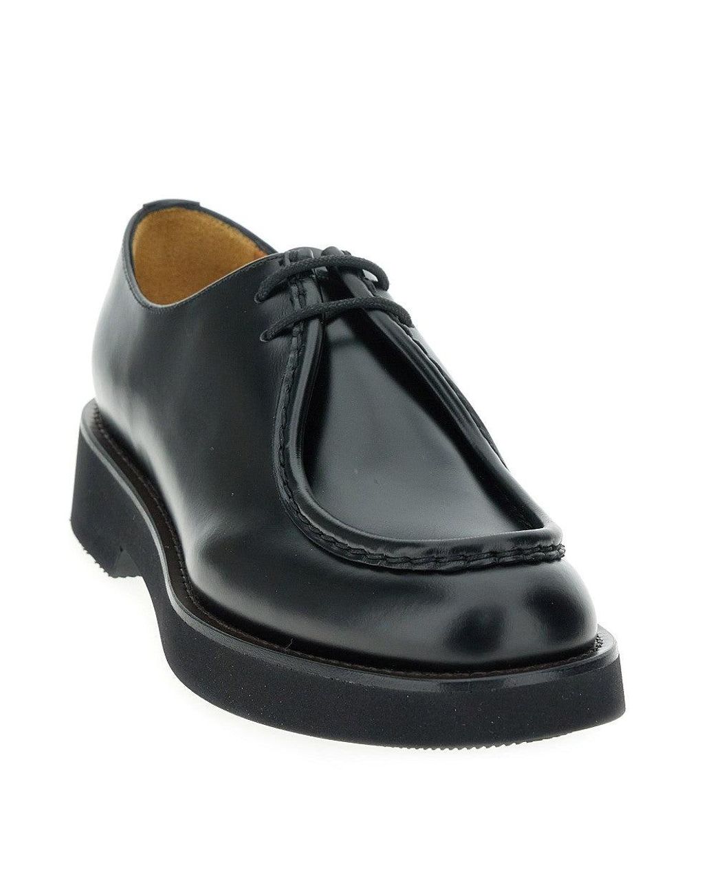 Church's Black Nelly Laced Shoes