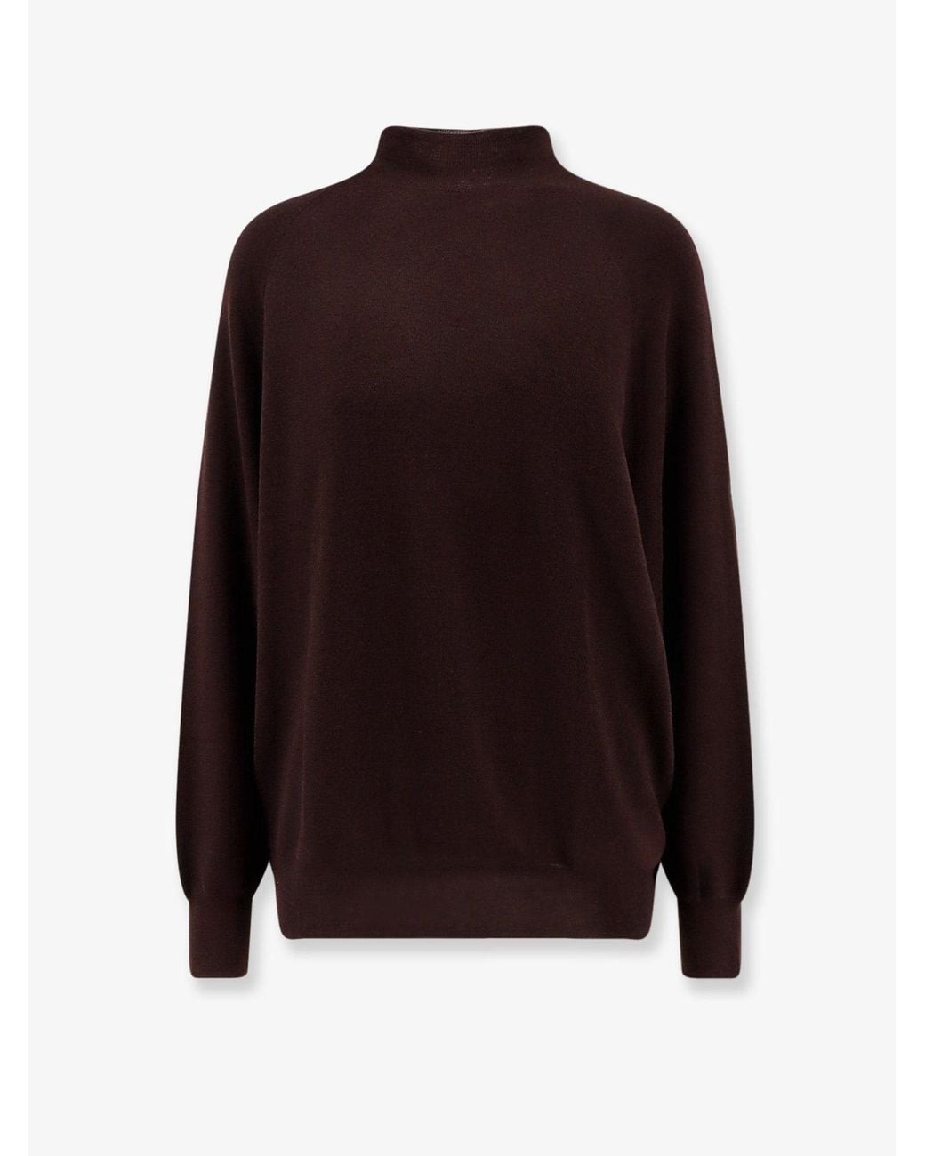 Aspesi Brown Virgin Wool Sweater