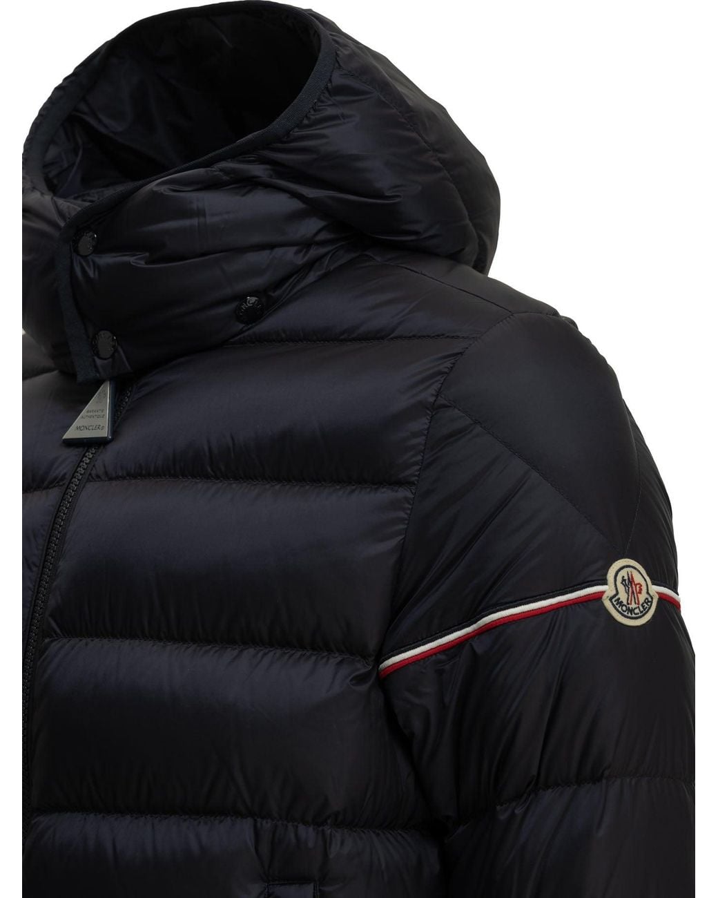Moncler Black "Ravenlock" Short Down Jacket for men