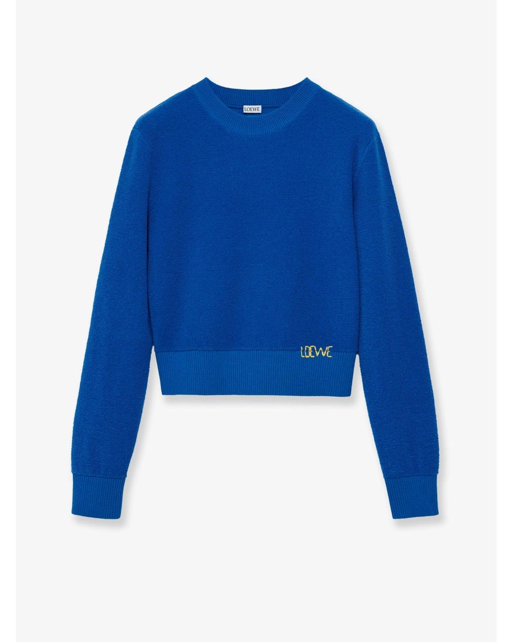 Loewe Blue Wool Sweater