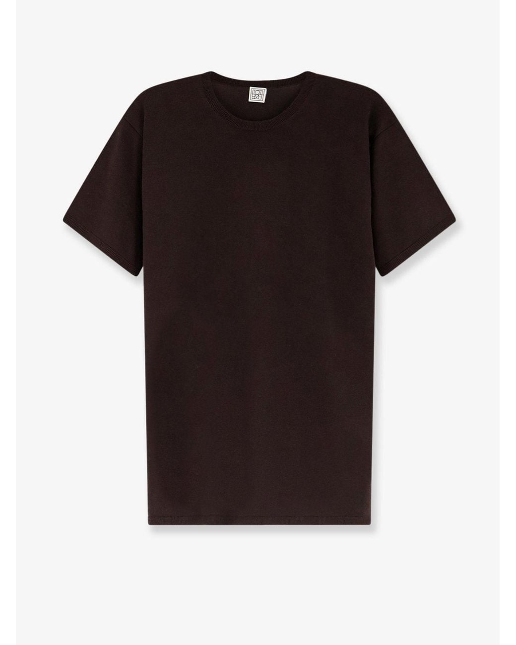 Totême Black Lyocell And Cashmere Sweater