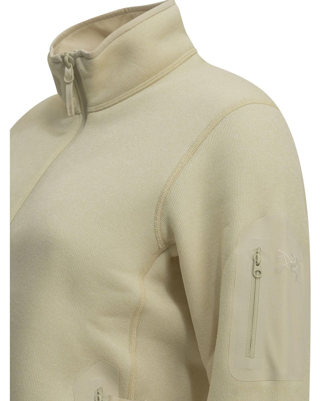 Arc'teryx Green Covert Zip-Up Sweatshirt