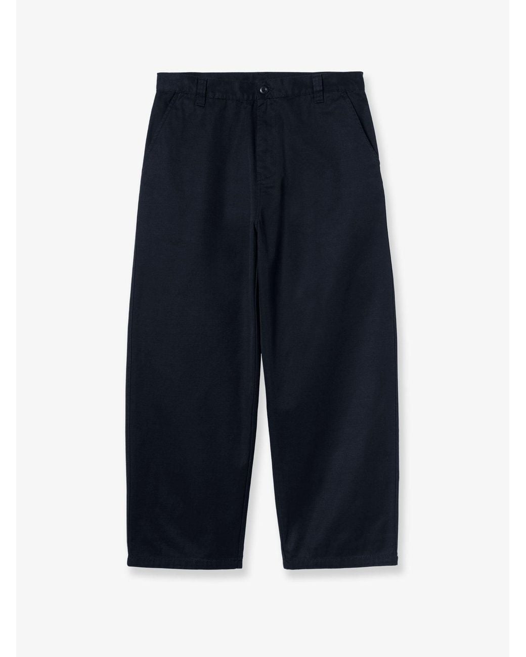 Carhartt Blue Brady Pant Cotton Trousers for men