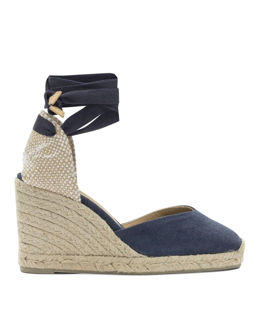 Castaner Blue Castañer Chiara Organic Cotton Espadrilles